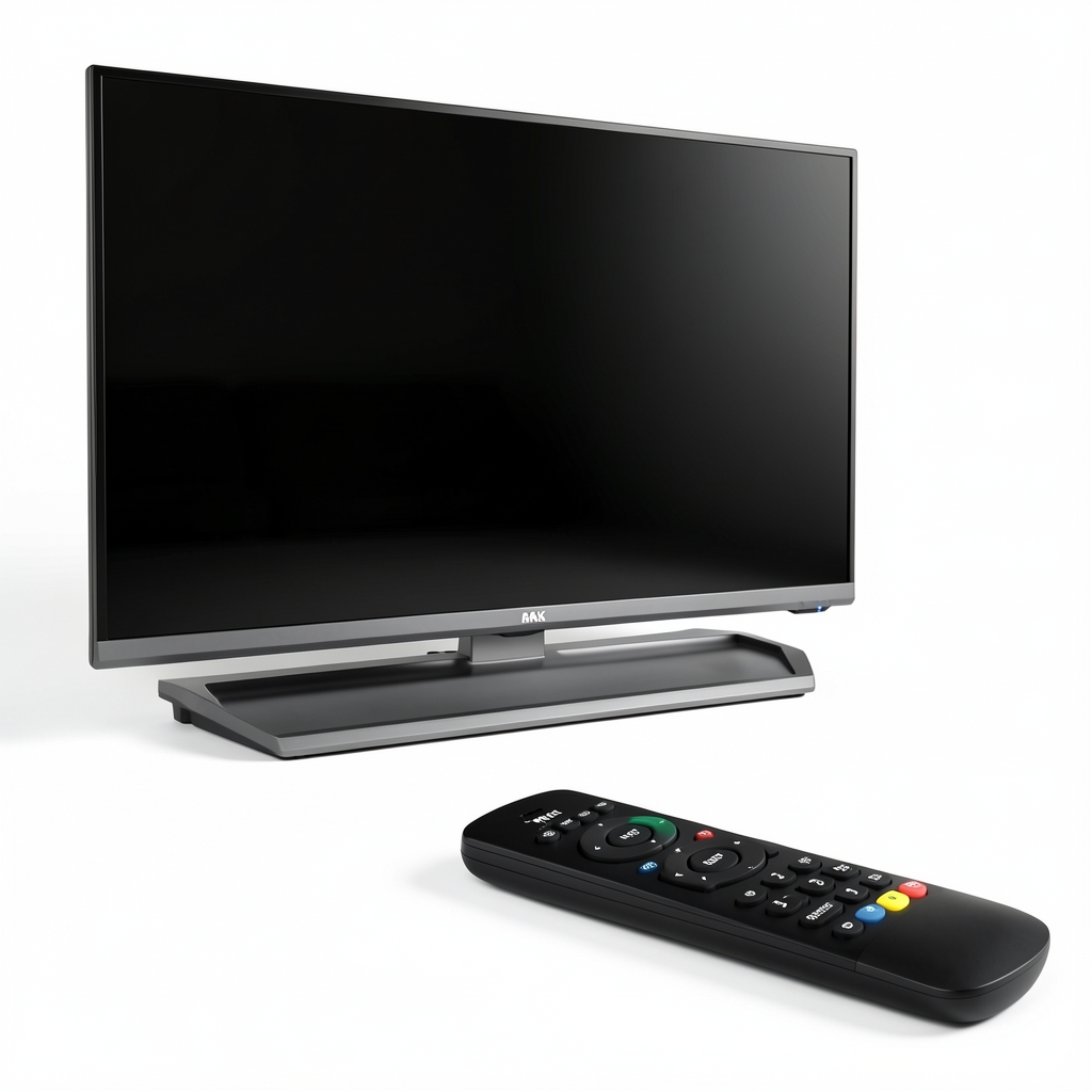 Amazon Fire TV Stick 4K Max crni USB stick streaming uređaj sa Alexa Voice Remote daljinskim upravljačem, prikazano na beloj pozadini pored 4K televizora